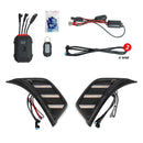 XKGlow XKmax RGB + Amber Jeep Fender Vent LED Light with App c - MX-VENT-RGB-KIT