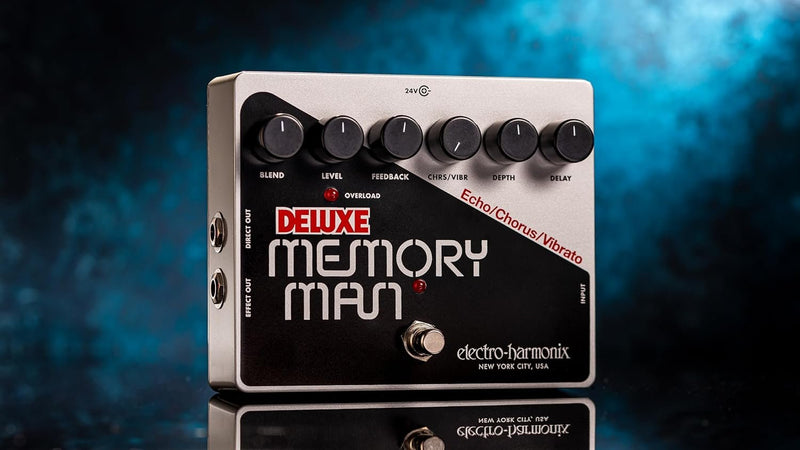 Electro-Harmonix Deluxe Memory Man Analog Delay/Chorus/Vibrato Guitar Pedal