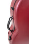 PURE by GEWA Polycarbonate 4.8 Cello Case – Red with Wheels