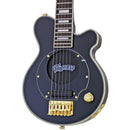 Pignose PGG-259 Mini Electric Guitar Black Gold Hardware w/ Gig Bag