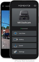 Momento M8 Pro 2K QHD Front & Rear Dash Camera System - MD-8200