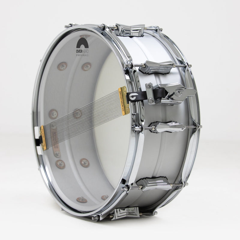 British Drum Co Aviator Aluminum Snare 5.5″ x 14″ - 1.2 mm Shell