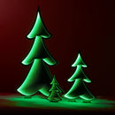 Melrose Green Pine Tree Ekkolight 46"H