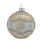 Snowflake Mercury Glass Ball Ornament (Set of 6)