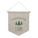 Melrose Canvas Christmas Banner (Set of 2)