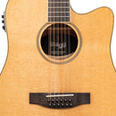 Stagg Acoustic-Electric 12 String Dreadnought w/ Dual Pickup & Spruce Top