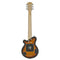 Pignose PGG-200BS Mini Electric Guitar Brown Sunburst w/ Gig Bag