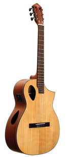 Michael Kelly Forte Port Nylon Acoustic-Electric Guitar - Natural Finish