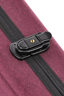 GEWA Bio-A Shaped 4/4 Violin Case Violet with Backpack Straps