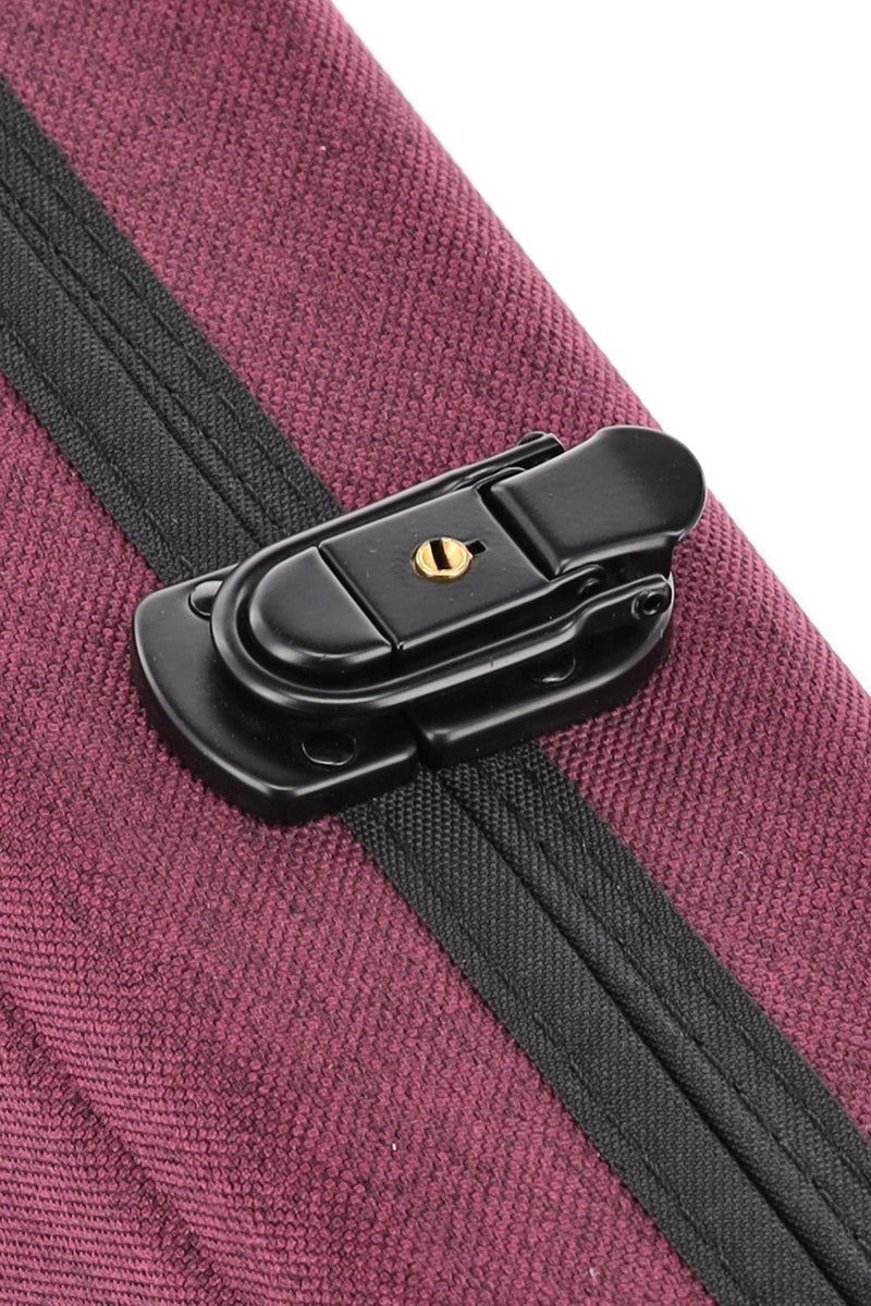 GEWA Bio-A Shaped 4/4 Violin Case Violet with Backpack Straps