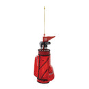 Melrose Glass Golf Bag Ornament (Set of 12)