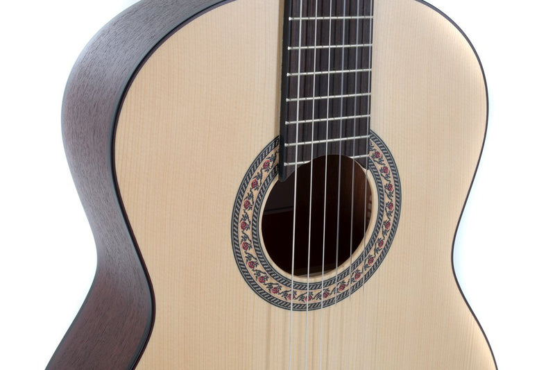 Caballero by MR 4/4 Classical Guitar – Solid Spruce Top – Natural Finish