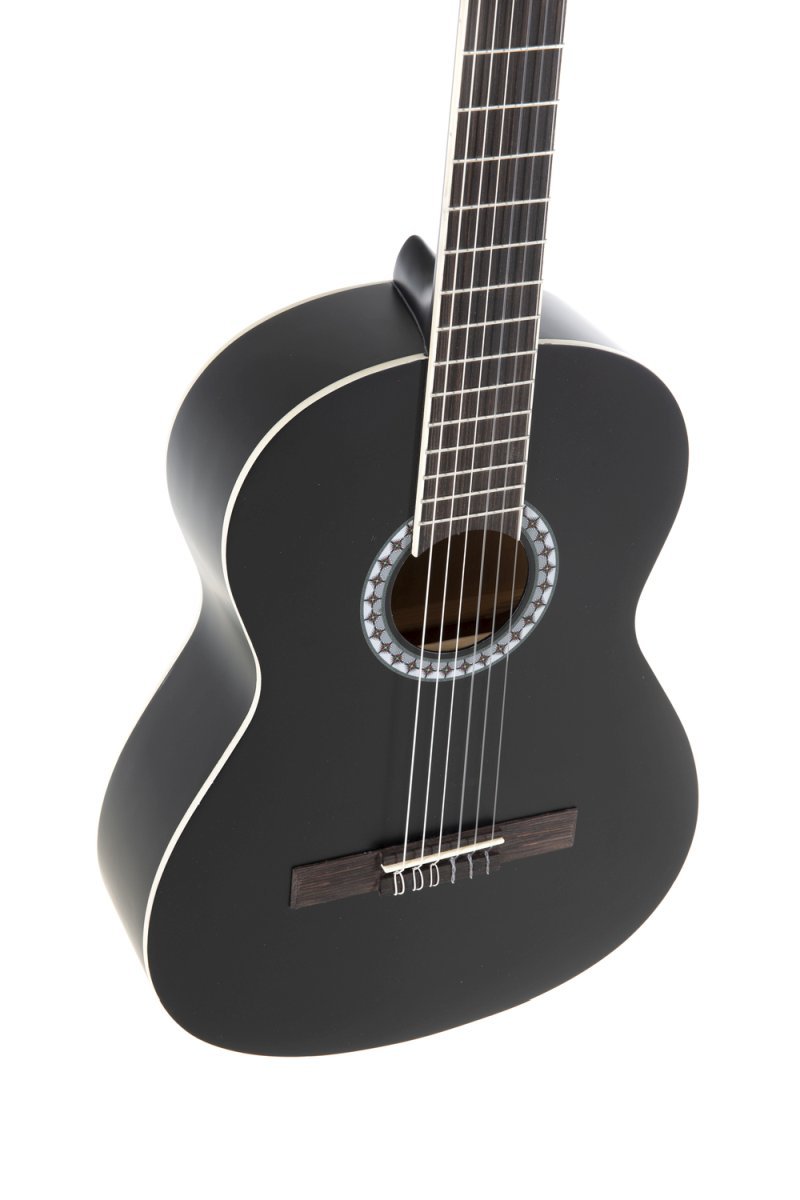 GEWA Basic Classical Guitar 4/4 – Black – PS510‑156