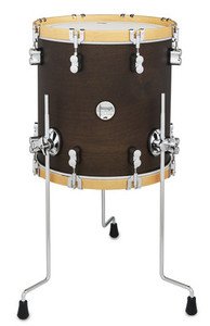 PDP Concept Classic 14x14 Walnut Stain Floor Tom w/ Wood Hoops New Open Box