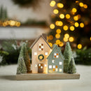 Melrose LED Winter Village 8"L