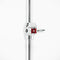 British Drum Co Casino Boom Cymbal Stand CAS‑HW‑BS – Double‑Braced Palladium
