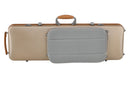 GEWA PURE Violin Case Polycarbonate Gold "Fun" Oblong w/Subway Handle 4/4-3/4
