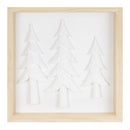 Melrose Framed Holiday Deer and Tree Artwork (Set of 2)