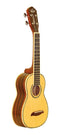Oscar Schmidt Concert Ukelele - Gloss Spruce/Striped Ebony - OU3