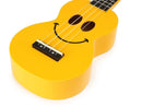 Mahalo Smiley Soprano Ukulele - Yellow - U-SMILE YW - New Open Box