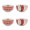 Melrose Ceramic Santa Candy Bowl (Set of 4)