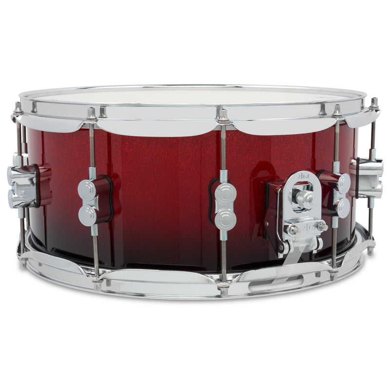 PDP Concept Maple 6.5x14 Snare Red to Black Fade Lacquer PDCM6514SSRB