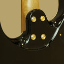 Stagg 30th Anniversary Legacy Mahogany HH Electric Guitar Black – 30TH-LEGACY-BLK