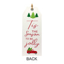 Melrose Reversible Fall Friends and Jolly Holiday Tag 23.5"H