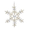 Jeweled Metal Snowflake Ornament (Set of 12)