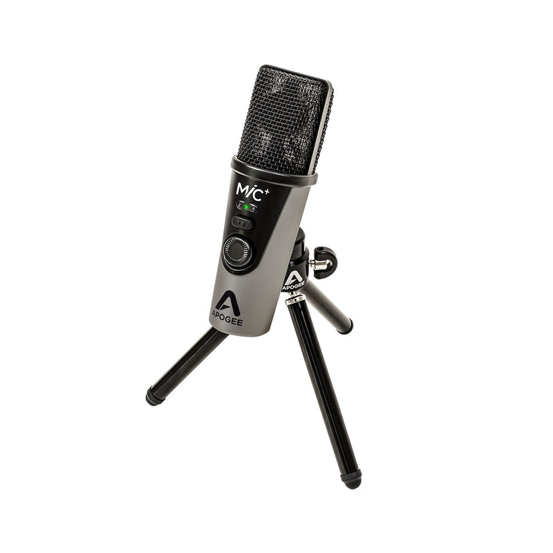 Apogee MiC Plus + USB Microphone Cardioid Condenser for iPad, iPhone, Mac and PC