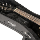Stagg Basics Series Hardshell Case for Bluegrass Mandolin - GCA-M