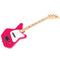 Loog Pro LGPREM 3-Stringed Solidbody Electric Guitar - Magenta