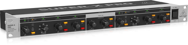 Behringer High-Precision Stereo 2-Way/Mono 3-Way Crossover w/ Subwoofer Output