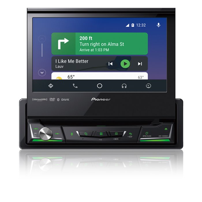 Pioneer 6.8" Multimedia DVD Player w/ Apple CarPlay, Android Auto, Amazon Alexa