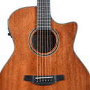 Crafter Silver Series 250 Grand Auditorium Acoustic Electric Guitar - Brown