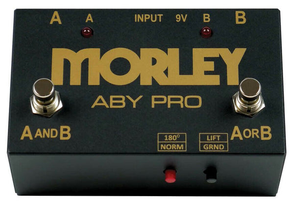 Morley ABY Pro Selector Switch Guitar Pedal