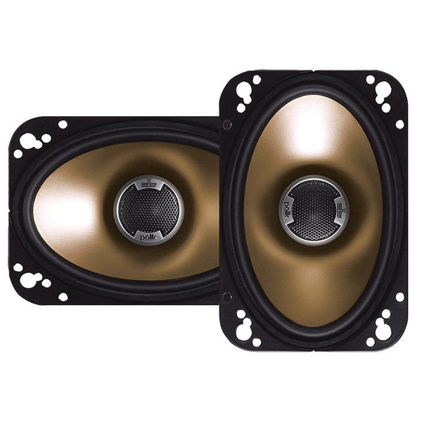 Polk Audio 4X6" Coaxial Speaker 240W Max DB461