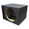 Qpower Empty Woofer Box Single 10" Mdf Vented Bass Box QHD110V