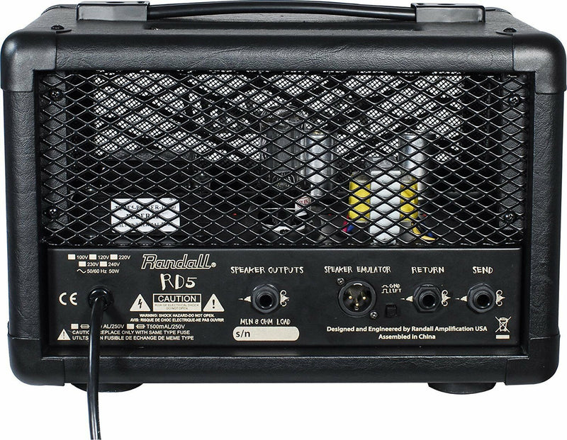 Randall RD5H Diavlo Series Class A 5W Tube Amplifier Head