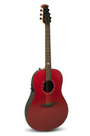 Ovation Ultra Electric Acoustic Guitar w/ Gig Bag - Vampira Red - 1516VRM-G