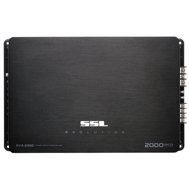Soundstorm Mosfet 2CH 2000W Power Amplifier Remote Woofer level control EV2.2000