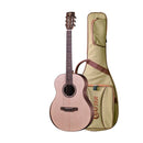 Crafter Big Mino Shape Acoustic Electric Guitar w/ Gig Bag - Natural