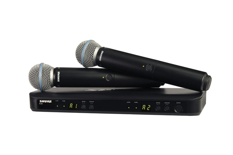 Shure BLX288/B55-H11 Wireless Dual Vocal System w/ 2 Mics H11 - New Open Box