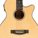 Stagg Cutaway Auditorium Acoustic Electric Guitar - Natural - SA25 ACE SPRUCE