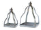 Galvanized Metal Lantern with Open Design (Set of 2)