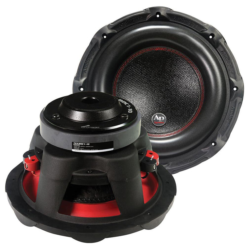 Audiopipe 10" Woofer 800W Max 4 Ohm DVC TXX-BDC1-10