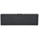 Qpower QBOMB Dual 10 Vented Empty Box Behind Seat Mount QBTRUCK210V
