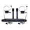 Pyle Pro 4-Microphone VHF Wireless Rack-Mount Microphone System - PDWM4300