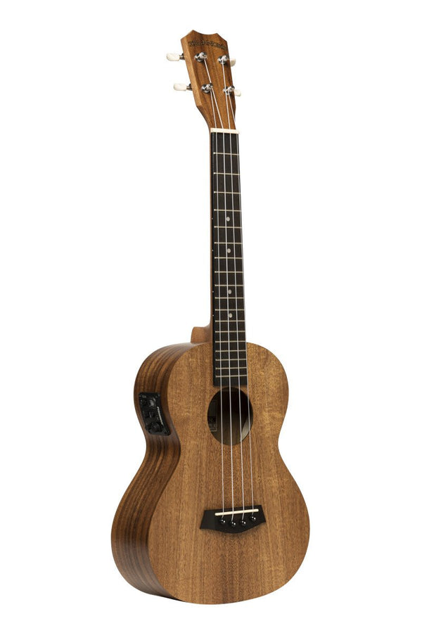 Islander Electric Acoustic Tenor Ukulele w/ Flamed Acacia Top - AT-4 FLAMED EQ