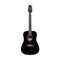 Stagg 3/4 Dreadnought Acoustic Guitar - Black - SA20D 3/4 BK